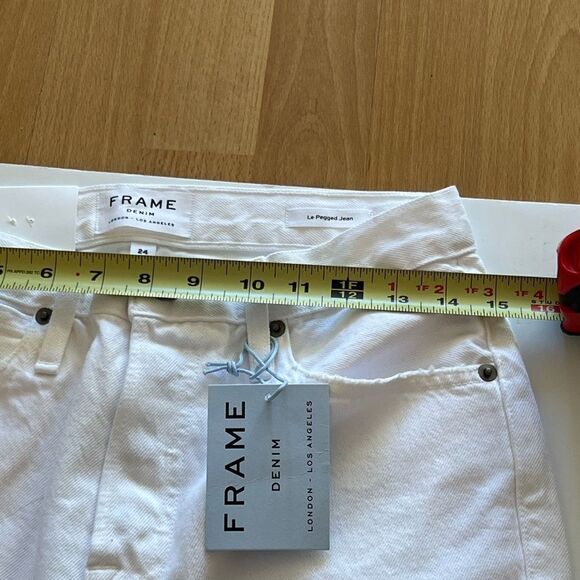 Frame HR Pegged Straight Fit Jeans - Picture 13 of 13